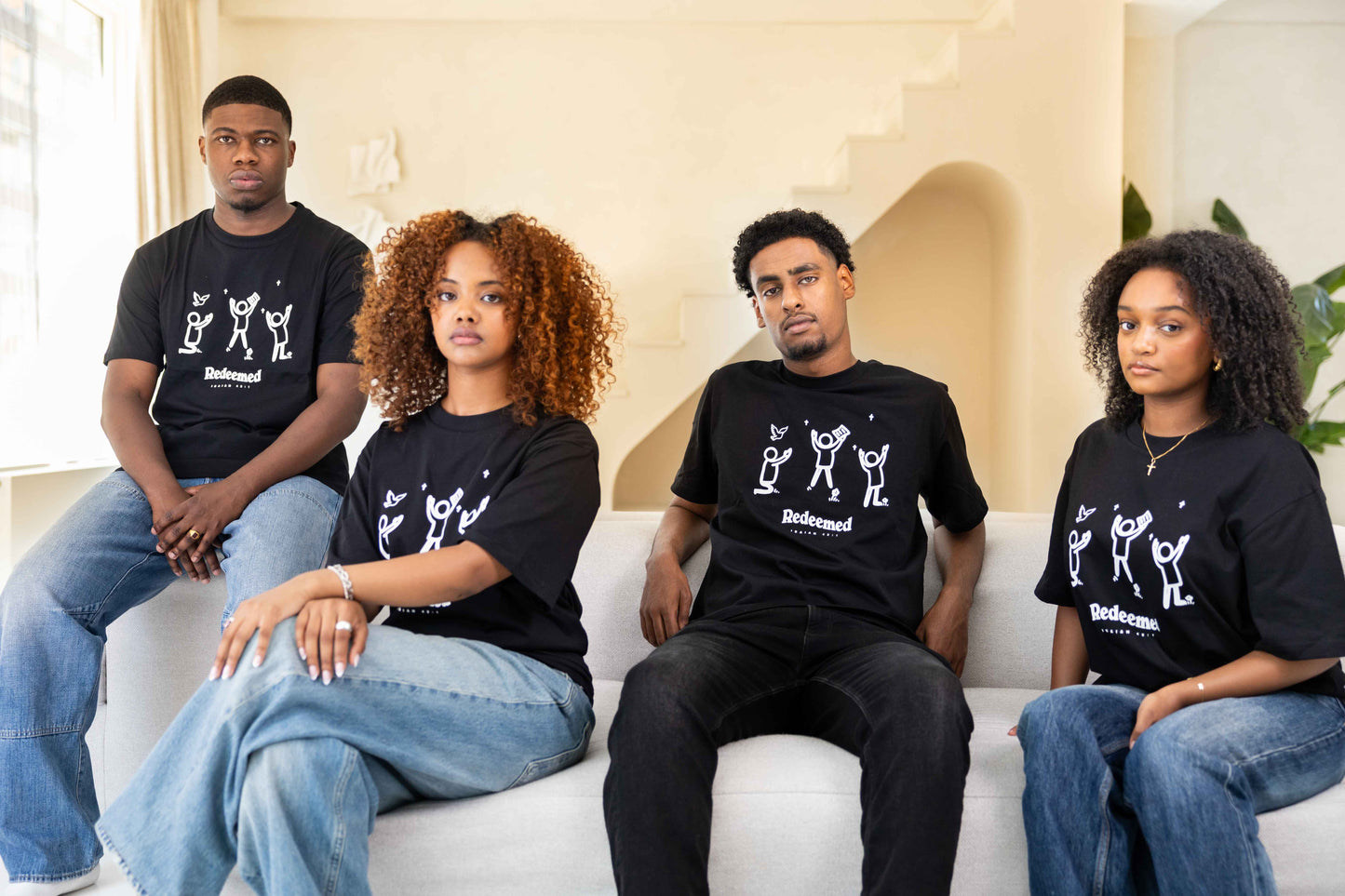 REDEEMED TEE BLACK