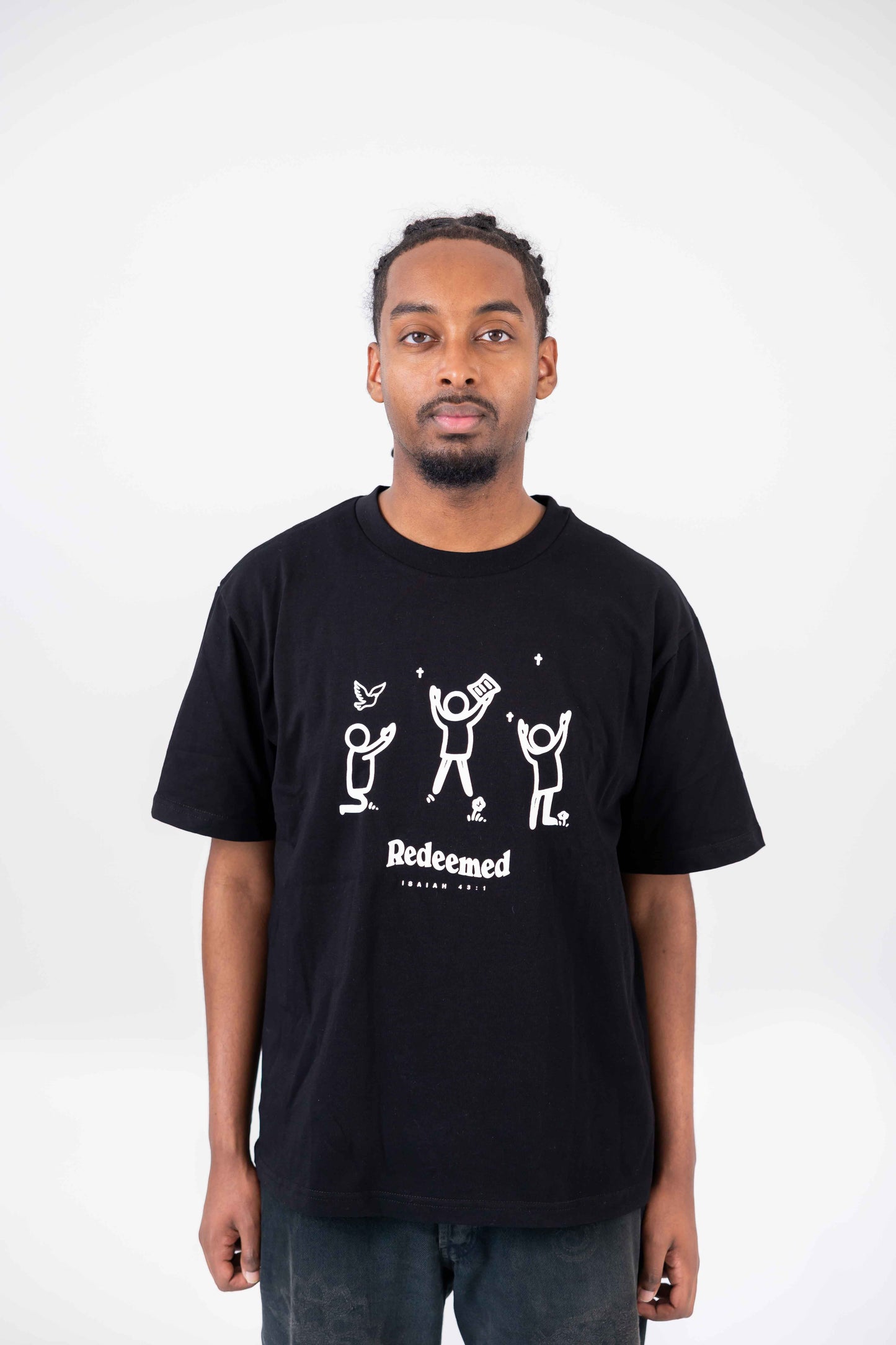 REDEEMED TEE BLACK
