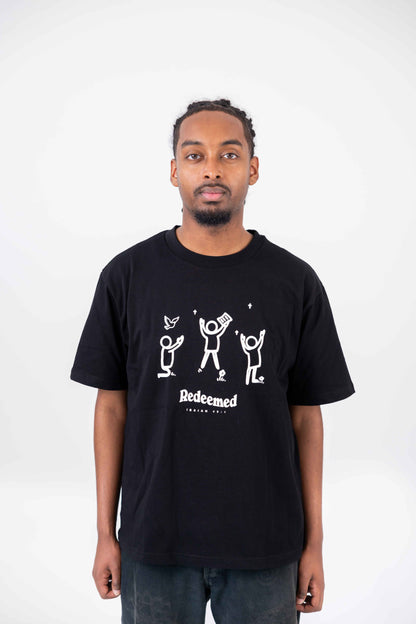 REDEEMED TEE BLACK