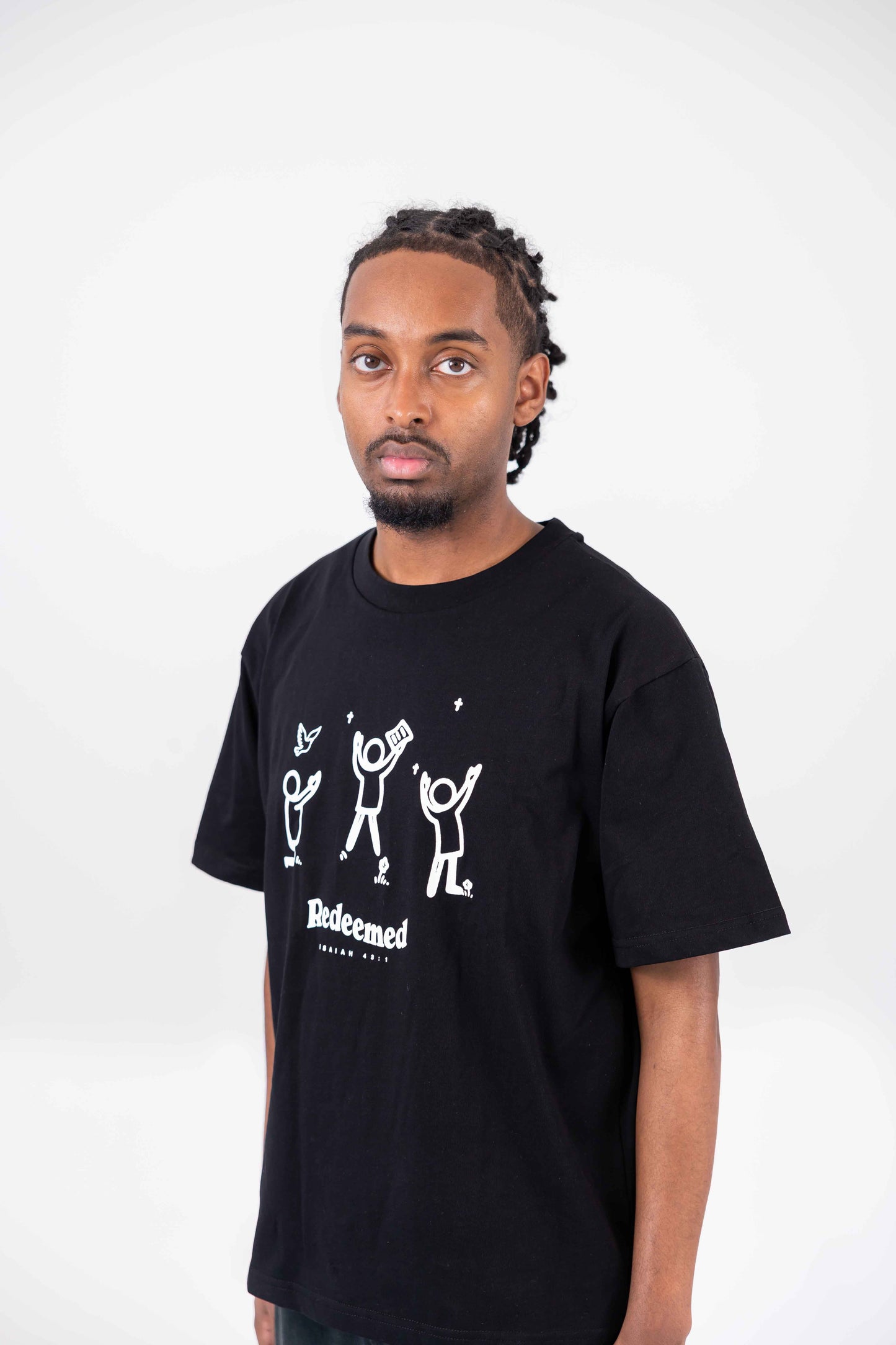 REDEEMED TEE BLACK