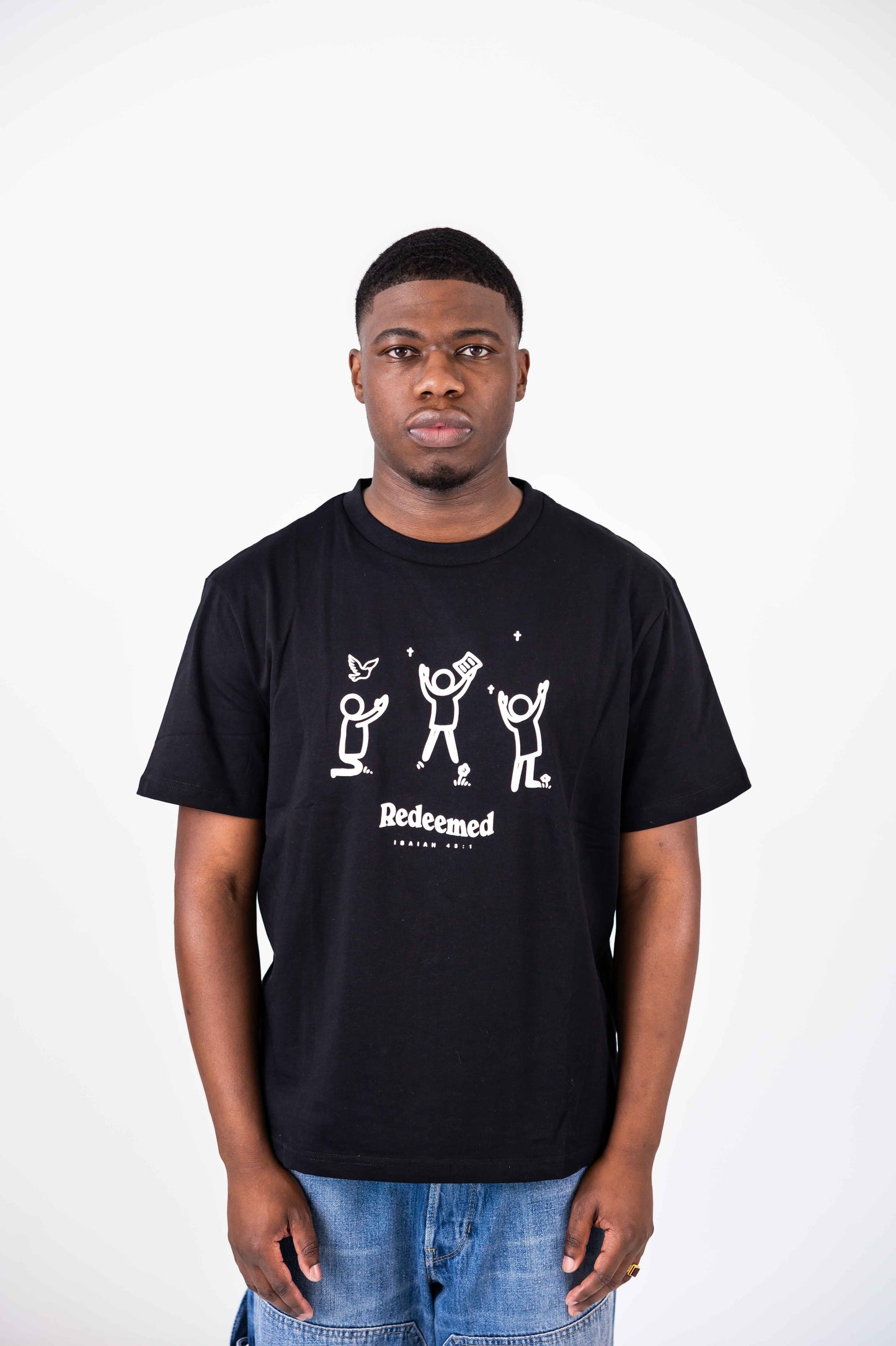 REDEEMED TEE BLACK